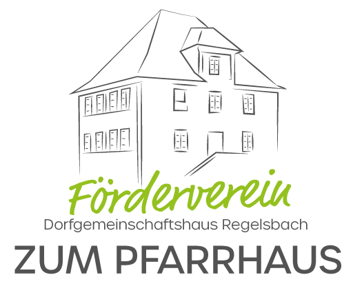 Logo: Förderverein Dorfgemeinschaftshaus Regelsbach - Zum Pfarrhaus
